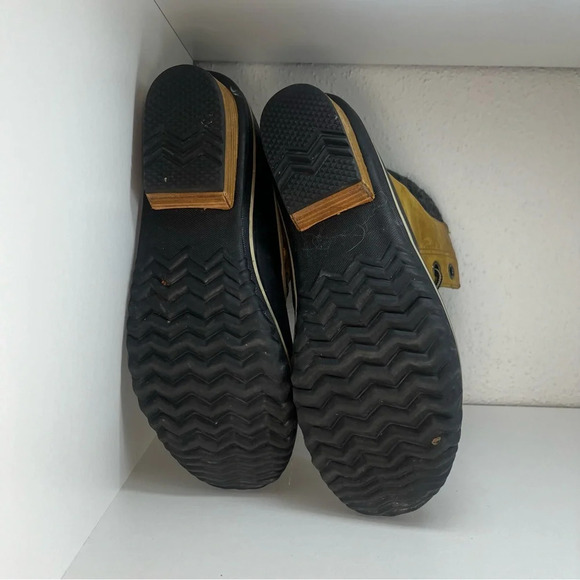 Sorel Slimpack Lace II Waterproof Suede Duck Boots in Elk - Picture 8 of 9